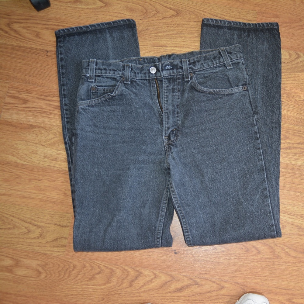 Levi Strauss, 517, straight leg, dk grey, 32 x 32,